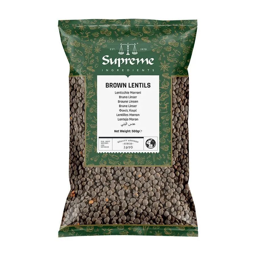 Supreme Brown Lentils 500g