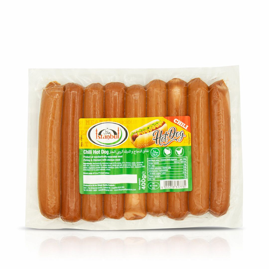 Istanbul Chili Hot Dog 400g