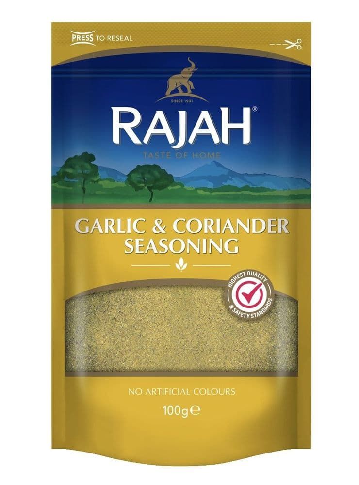 Rajah Garlic & Coriander Seasoning 100g