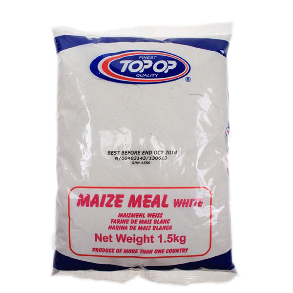 Topop Maize Meal White 1.5kg