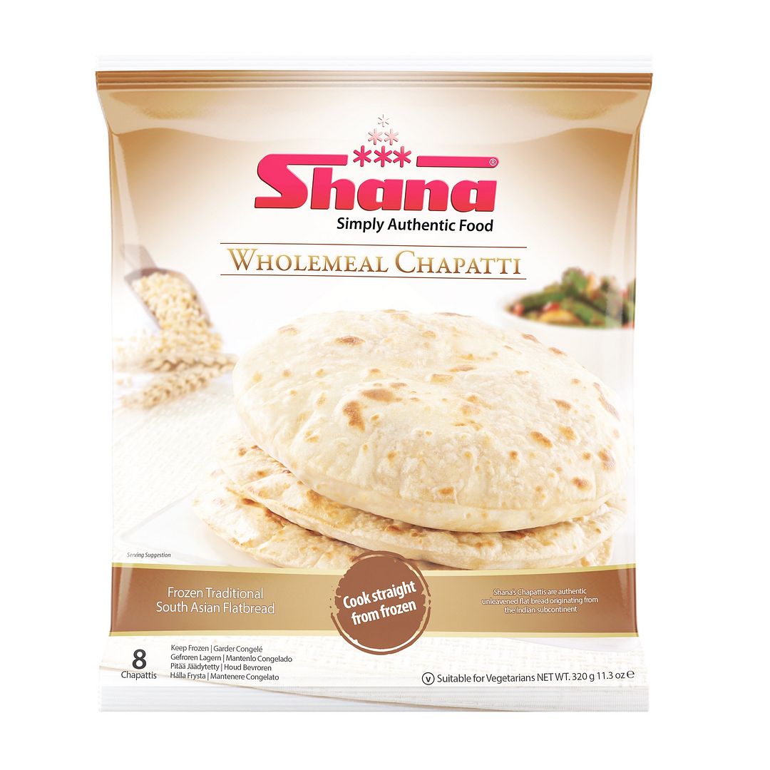 Shana Wholemeal Chapatti 320g