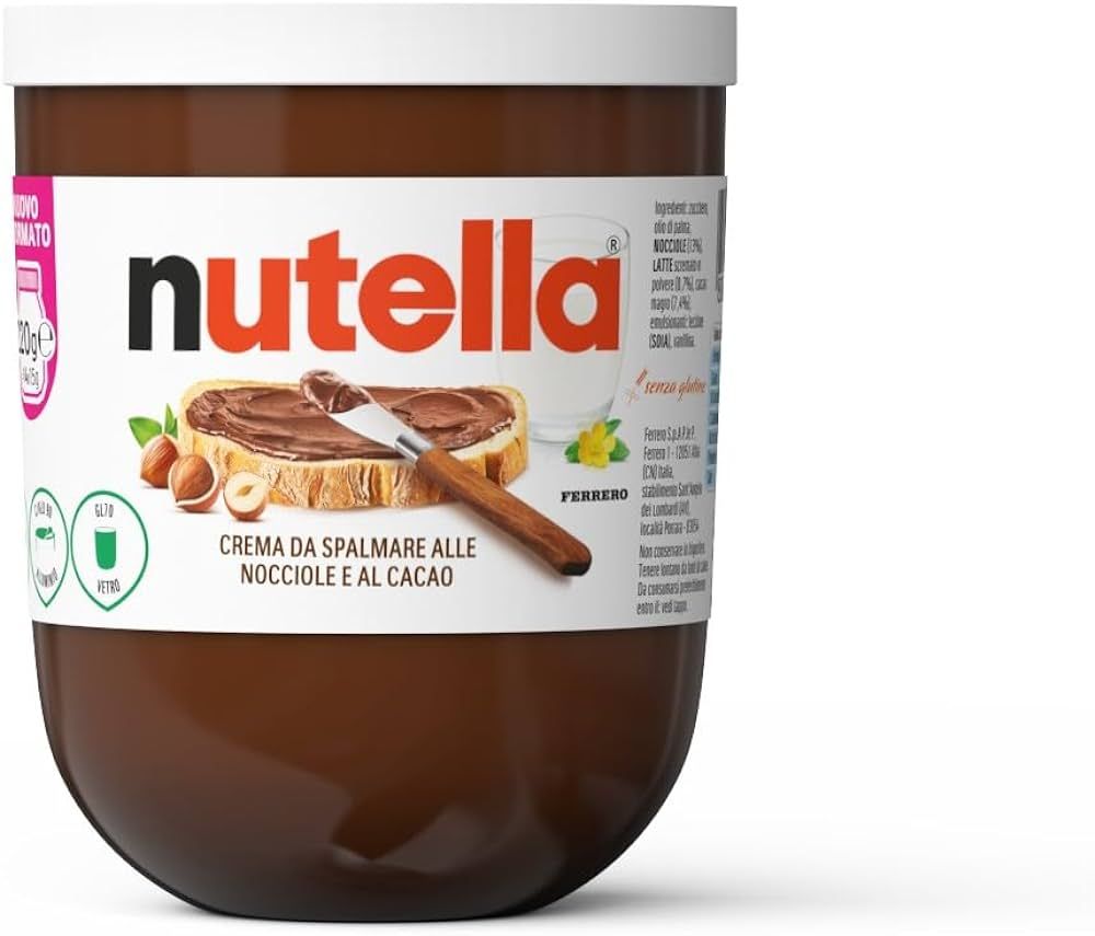 Nutella Hazelnut Spread With Cocoa 200g