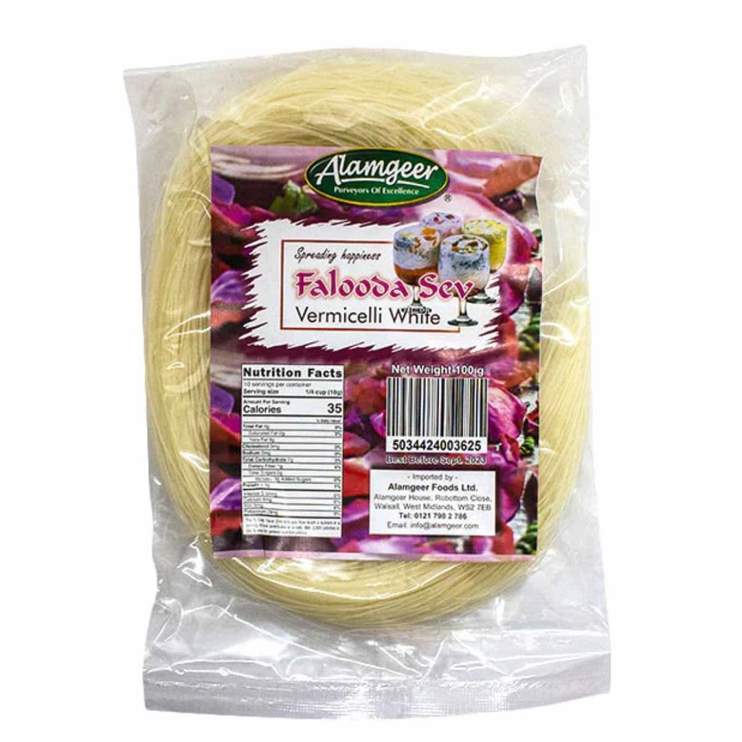 Alamgeer Falooda Sev (Vermicelli White Seviyan) 100g