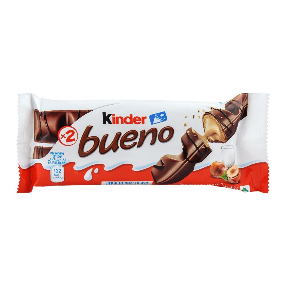 Kinder Bueno Original Milk & Chocolate 43g (2 pcs)