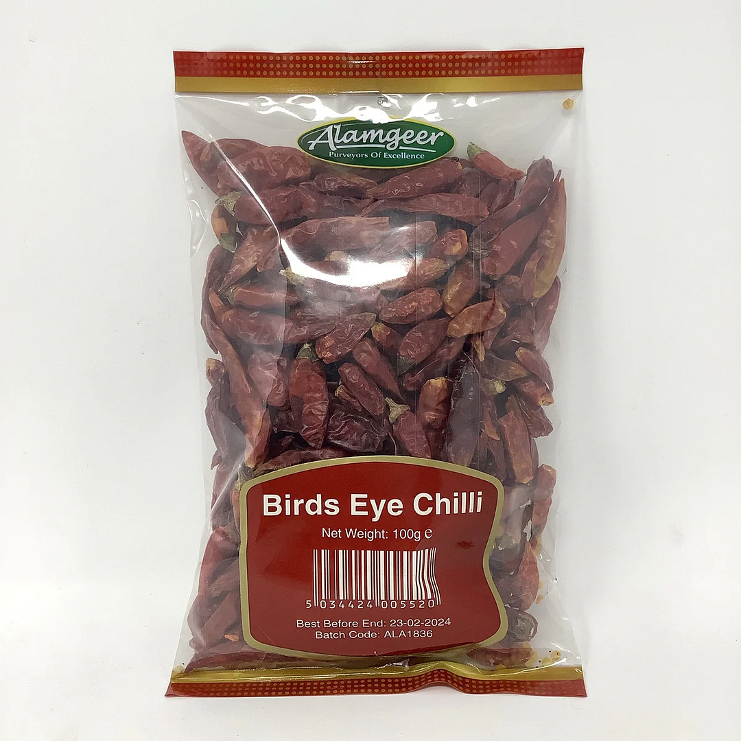 Alamgeer Bird's Eye Chilli 100g