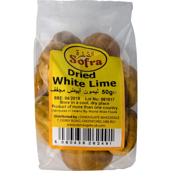 Sofra Dried White Lime 50g