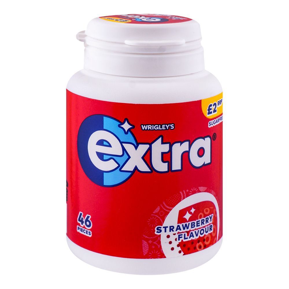 Wrigley's Extra Sugarfree Strawberry Flavour 64g