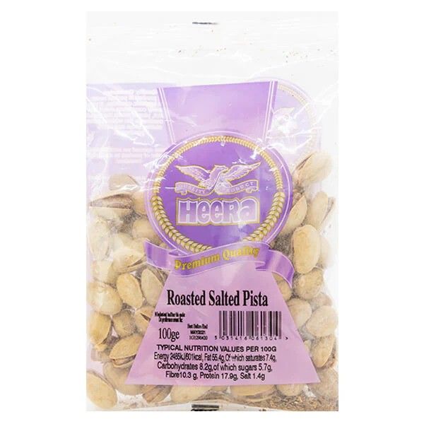 Heera Roasted Pistachio (Roasted & Salted) 100g