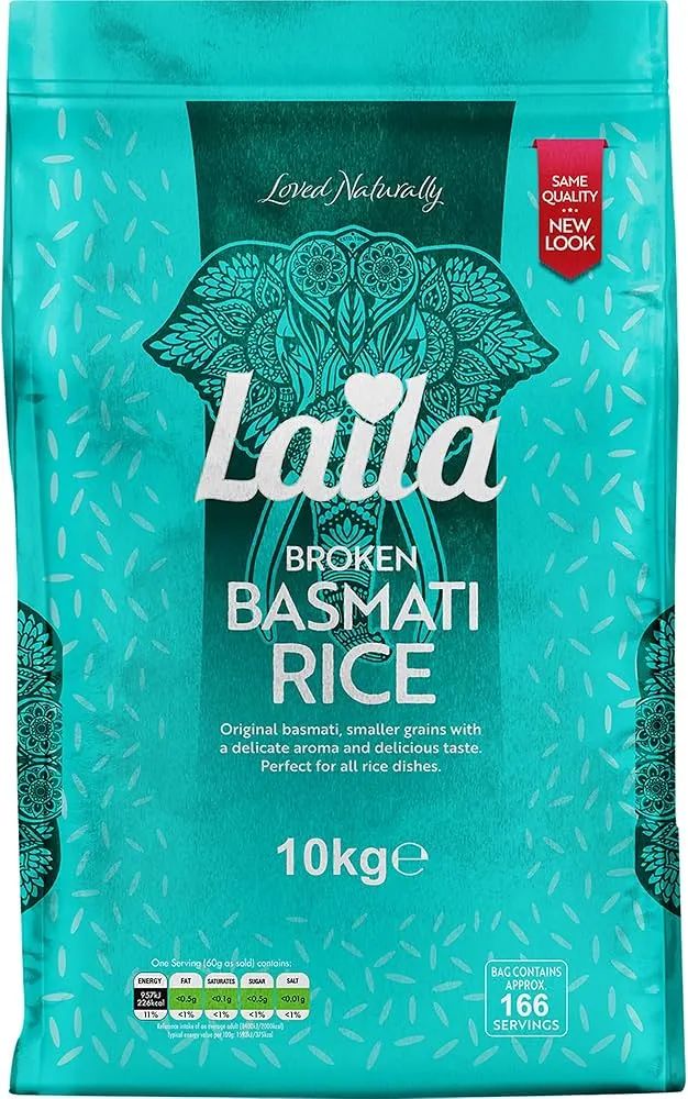 Laila Broken Basmati Rice 10kg
