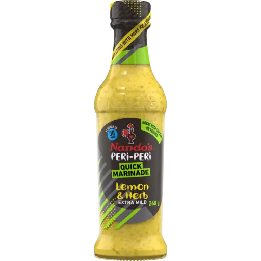 Nando's Peri-Peri Quick Marinade Lemon & Herb (Extra Mild) 260g