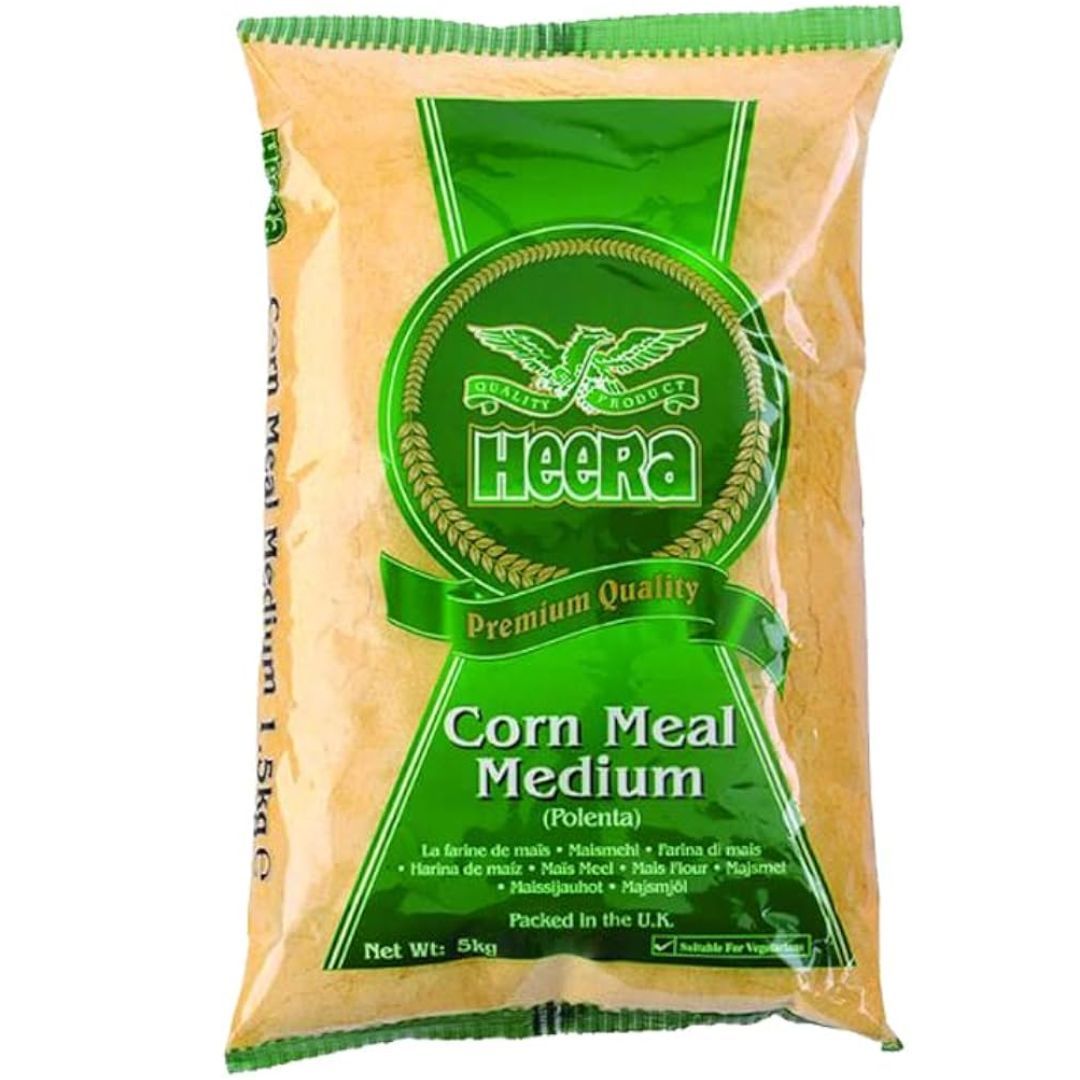 Heera Corn Meal Medium (Polenta) 5kg