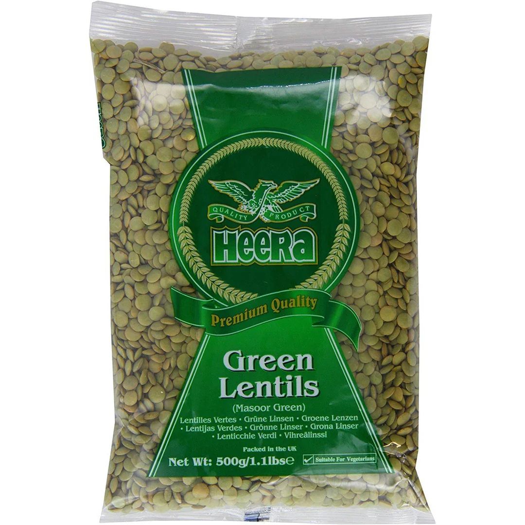 Heera Green Lentils 500g