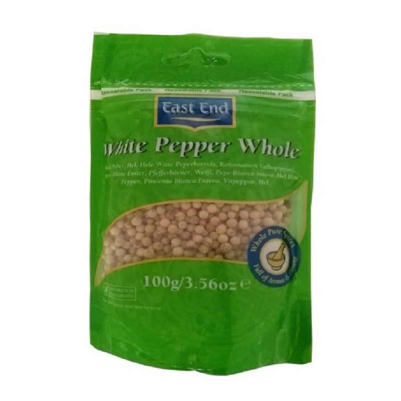 East End White Pepper Whole 100g