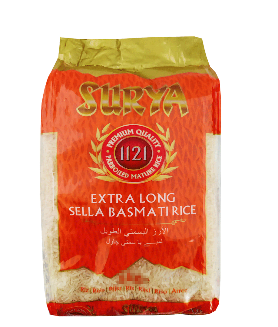 Surya Extra Long Sella Basmati Rice 20kg