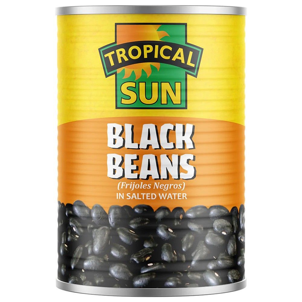 Tropical Sun Black Beans (in Salted Water) 400g