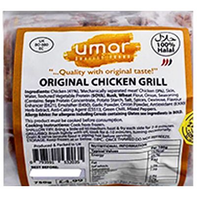 Umar Original Chicken Grill 650g