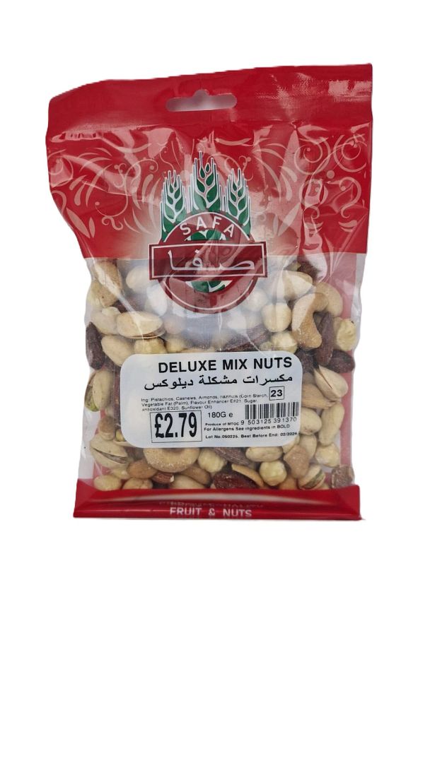 Safa Deluxe Mix Nuts 180g