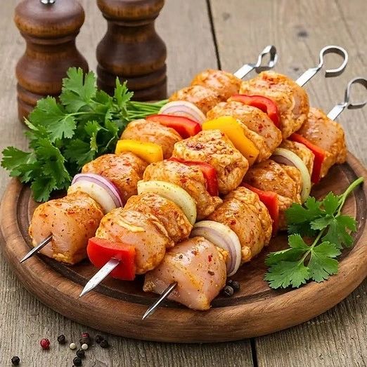 Marinated Chicken Shashlik Kebab