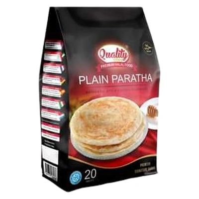 Quality Bites Plain Paratha 20 Pieces