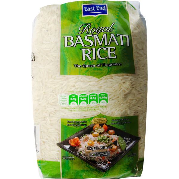 East End Royal Basmati Rice 1kg