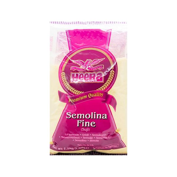 Heera Semolina Fine (Suji) 1.5kg