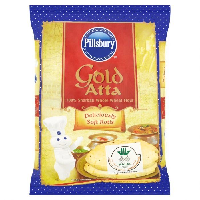 Pillsbury Gold Atta Whole Wheat Flour 1Kg