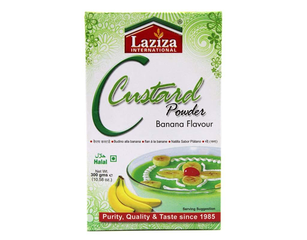 Laziza Custard Powder (Banana Flavour) 300g