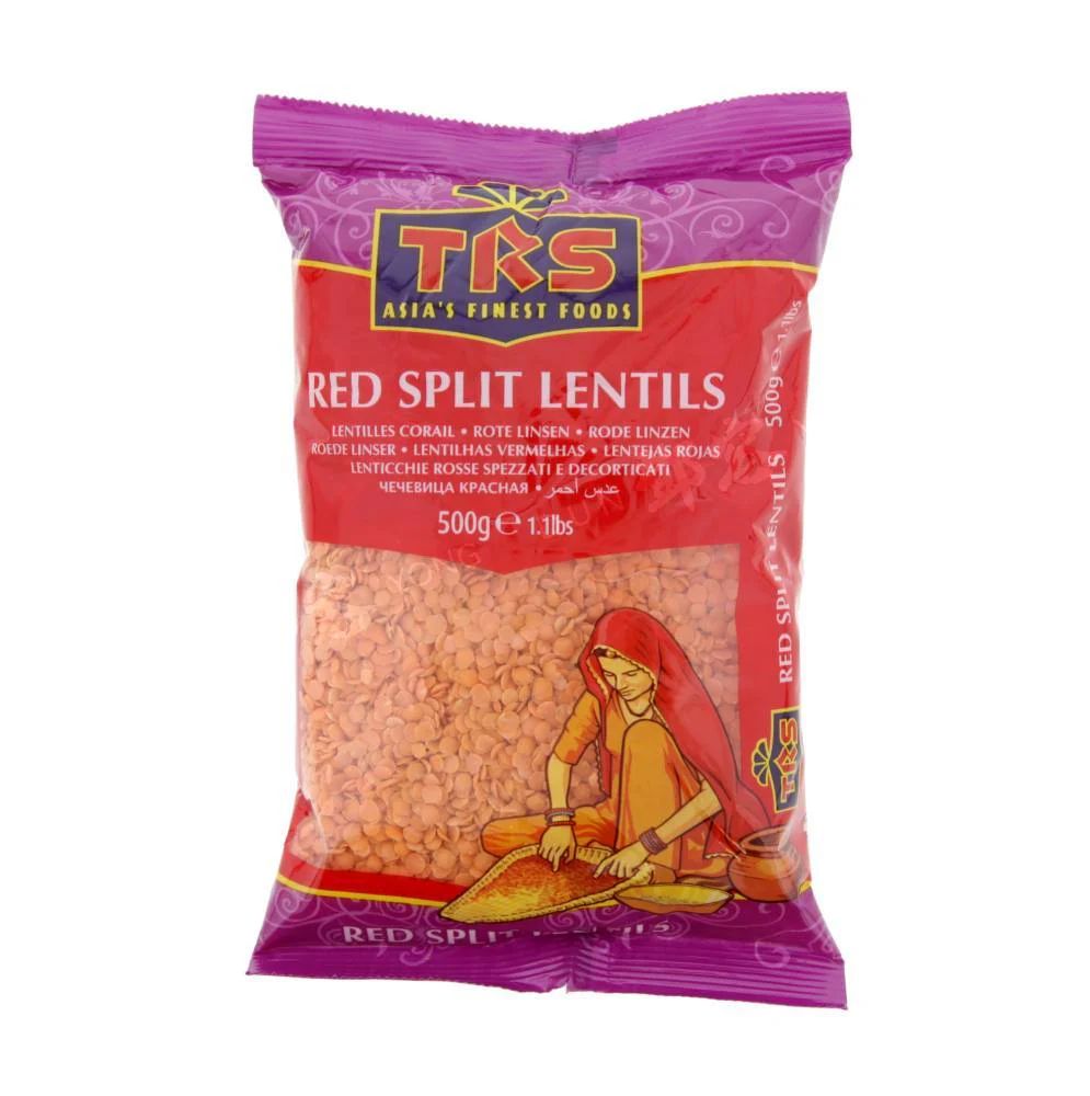 TRS Red Split Lentils 500g