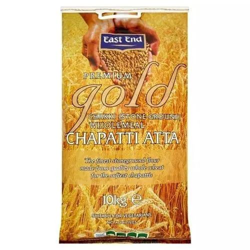 East End Premium Gold Chakki Wholemeal Atta (Chapatti) 10kg