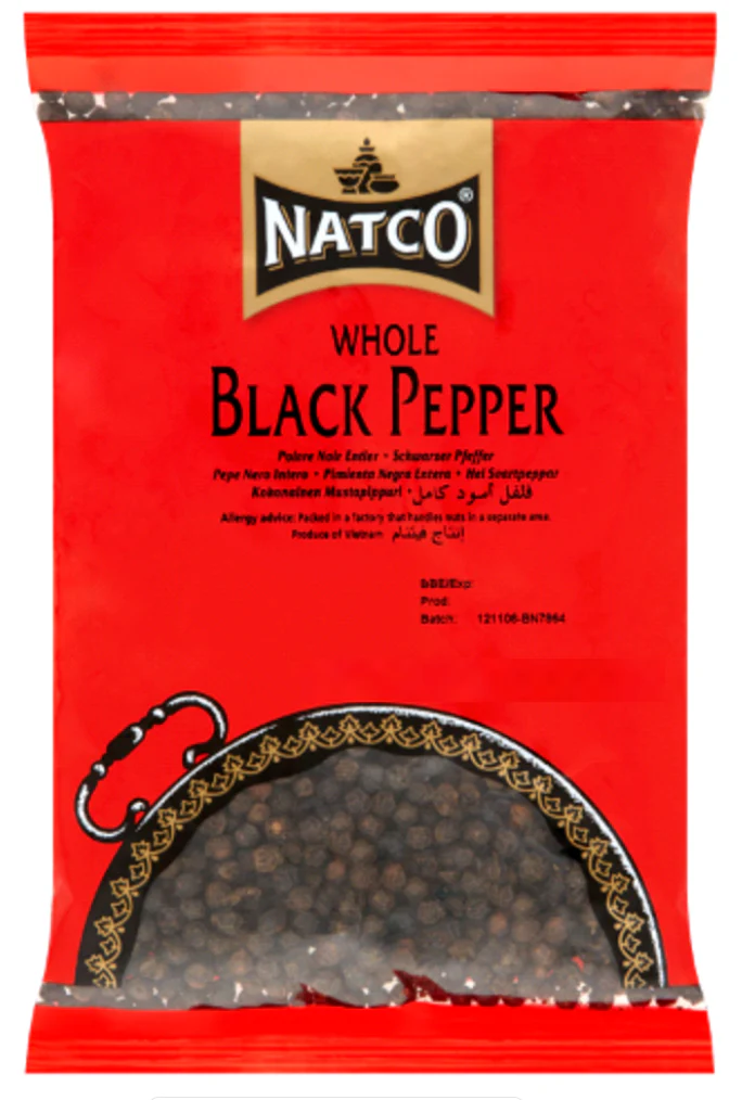 Natco Whole Black Pepper 1kg