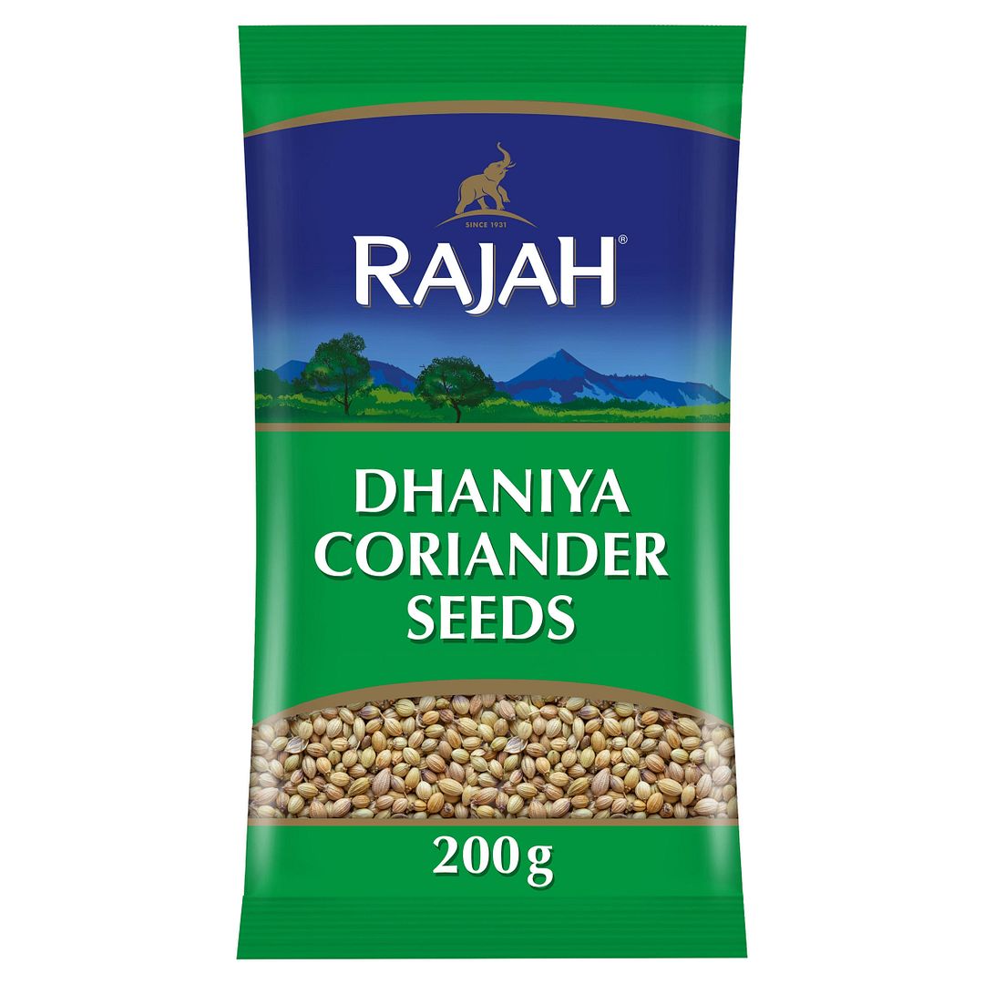 Rajah Whole Coriander (Dhaniya) Seeds 200g