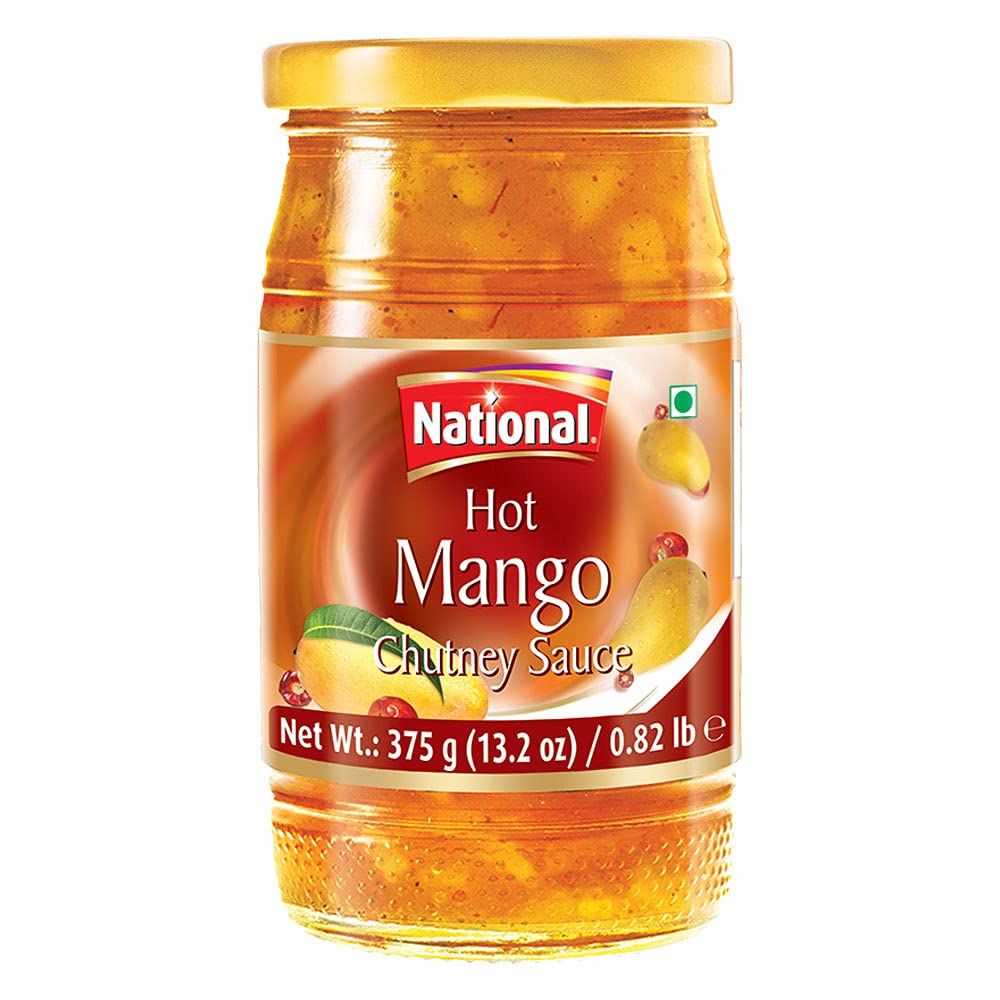 National Hot Mango Chutney 375g