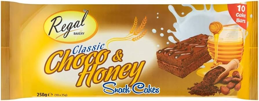 Regal Choco & Honey Snack Cakes 250g (10 pcs)