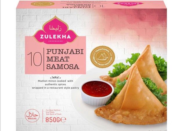 Zulekha Punjabi Meat Samosa 850g