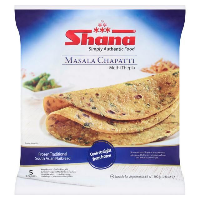 Shana Masala Chapatti Methi Thepla 300g