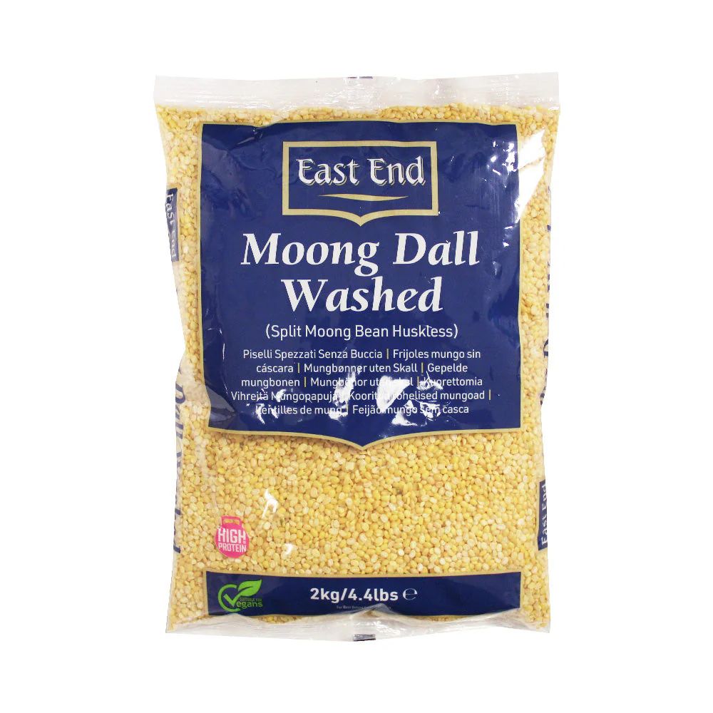 East End Moong Dall Washed (Split Moong Bean Huskless) 2kg