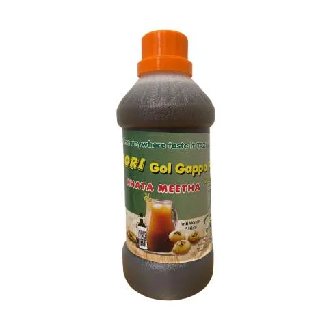 Anytime Anywhere Taste It Tazaa Khata (Sweet & Sour) Meetha Gol Gappa Pani 500ml