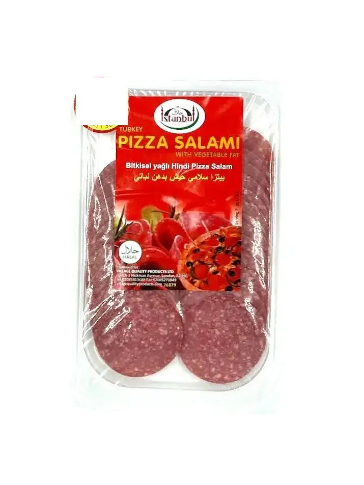 Istanbul Turkey Pizza Salami With Vegetable Fat 100g