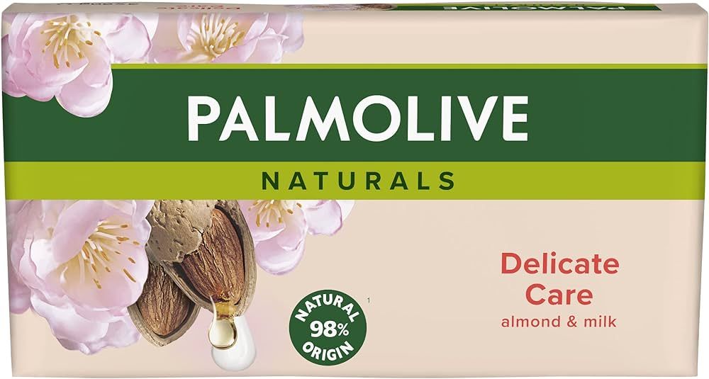 Palmolive Naturals Soap Bar Almond & Milk (3 x 90g)