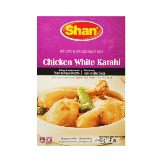 Shan Chicken White Karahi Seasoning Mix 40g