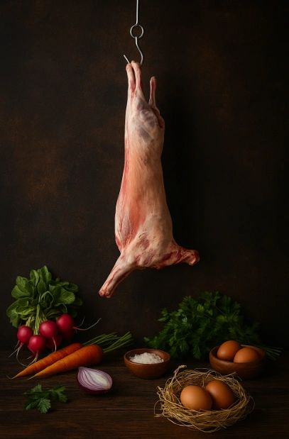 Half Lamb 8-12kg (Before Cutting & Cleaning)