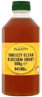 Everyday Favourites Squeezy Clear Blossom Honey 680g