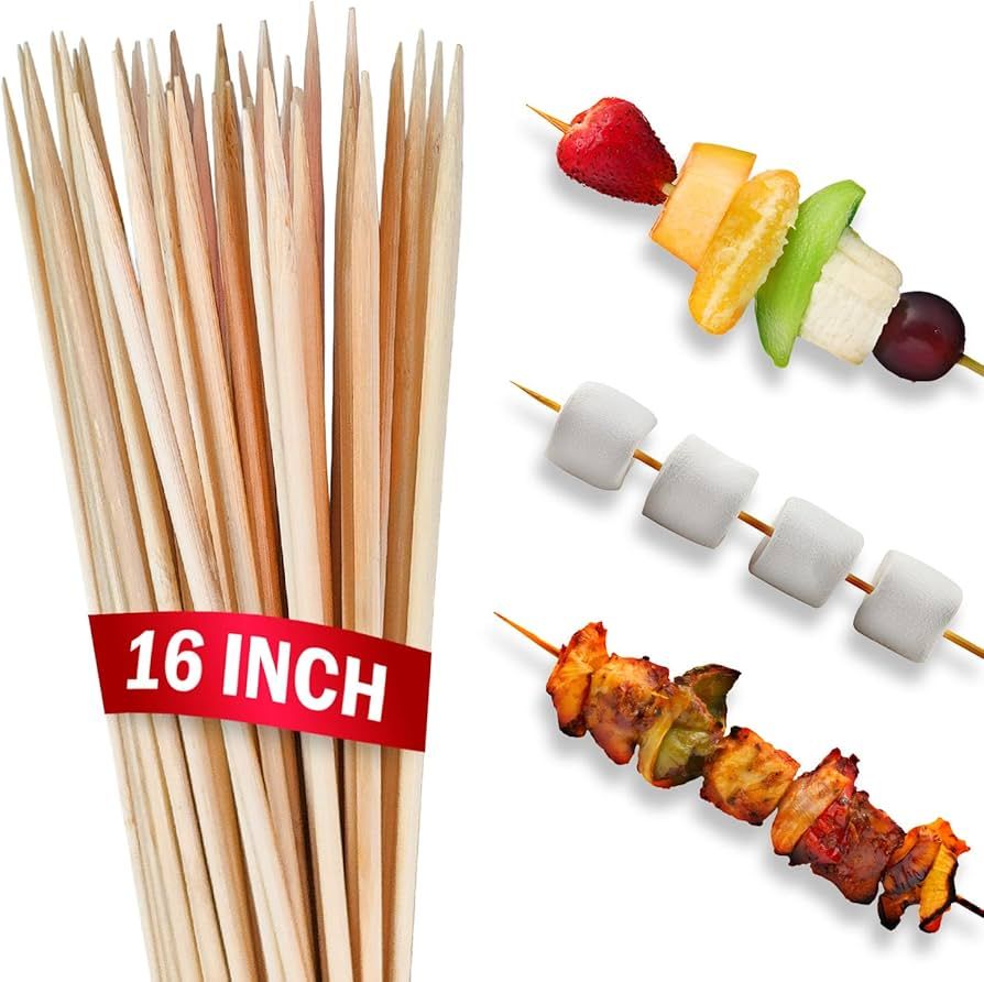 Extra Long Bamboo Skewers (50 pcs)