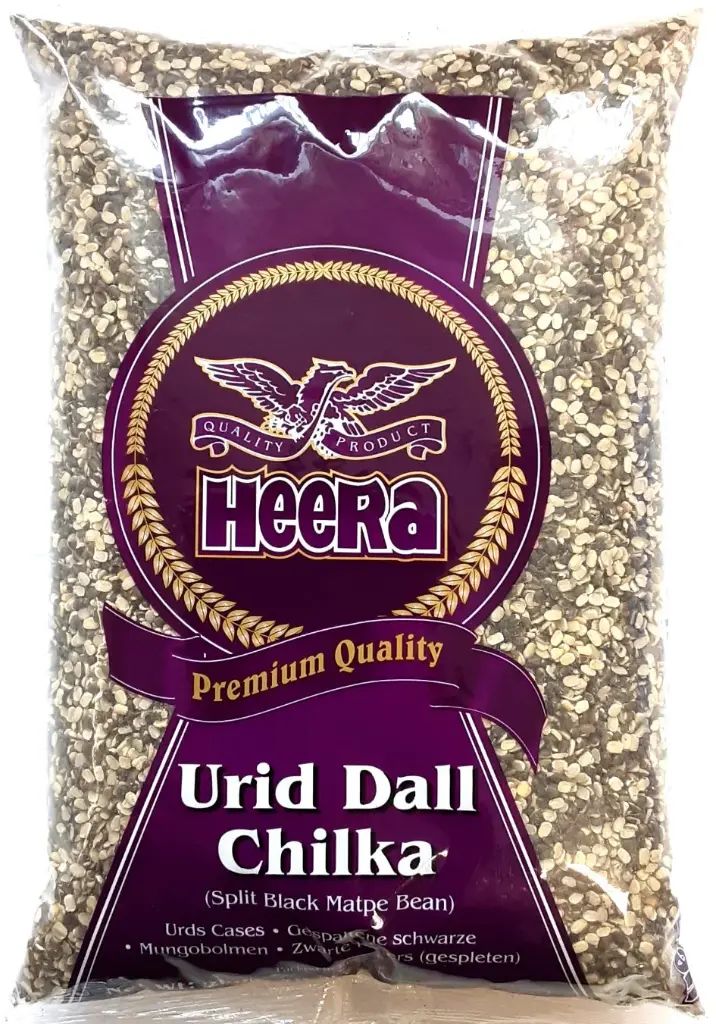 Heera Urid Dall Chilka (Split Black Matpe Bean) 2kg