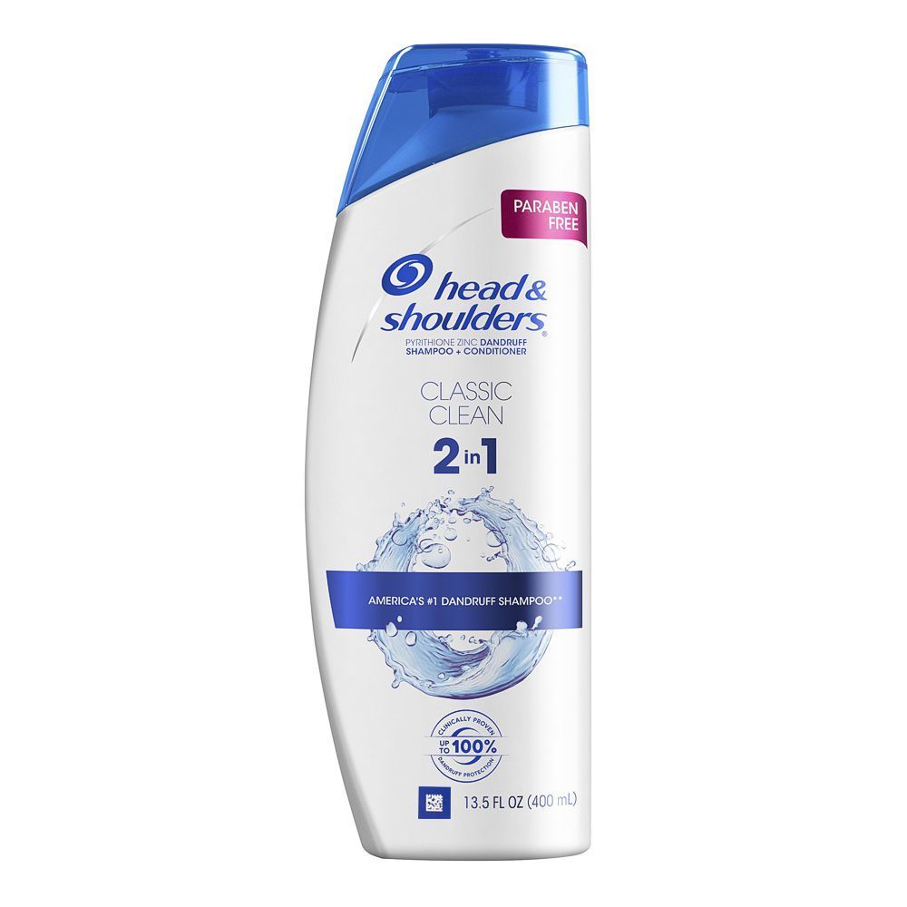 Head & Shoulders (Anti-Dandruff Shampoo) 2 in 1 Classic Clean 400ml