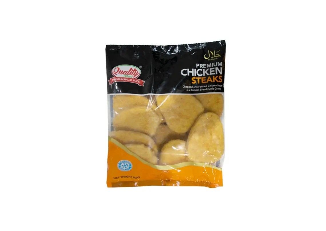Quality Bites Premium Chicken Steaks 680g