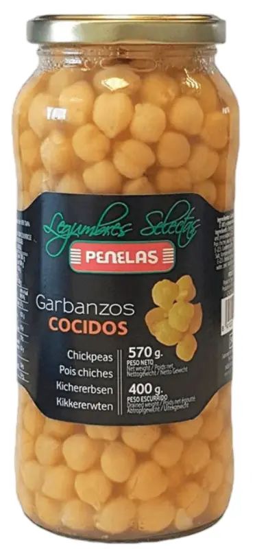 Penelas Garbanzos Cocidos 570g