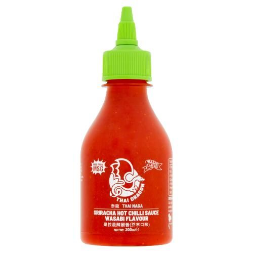 Thai Dragon Sriracha Hot Chilli Sauce (Wasabi Flavour) 200ml