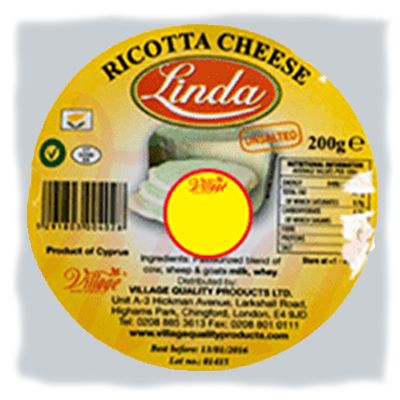 Ricotta Cheese Linda 200g