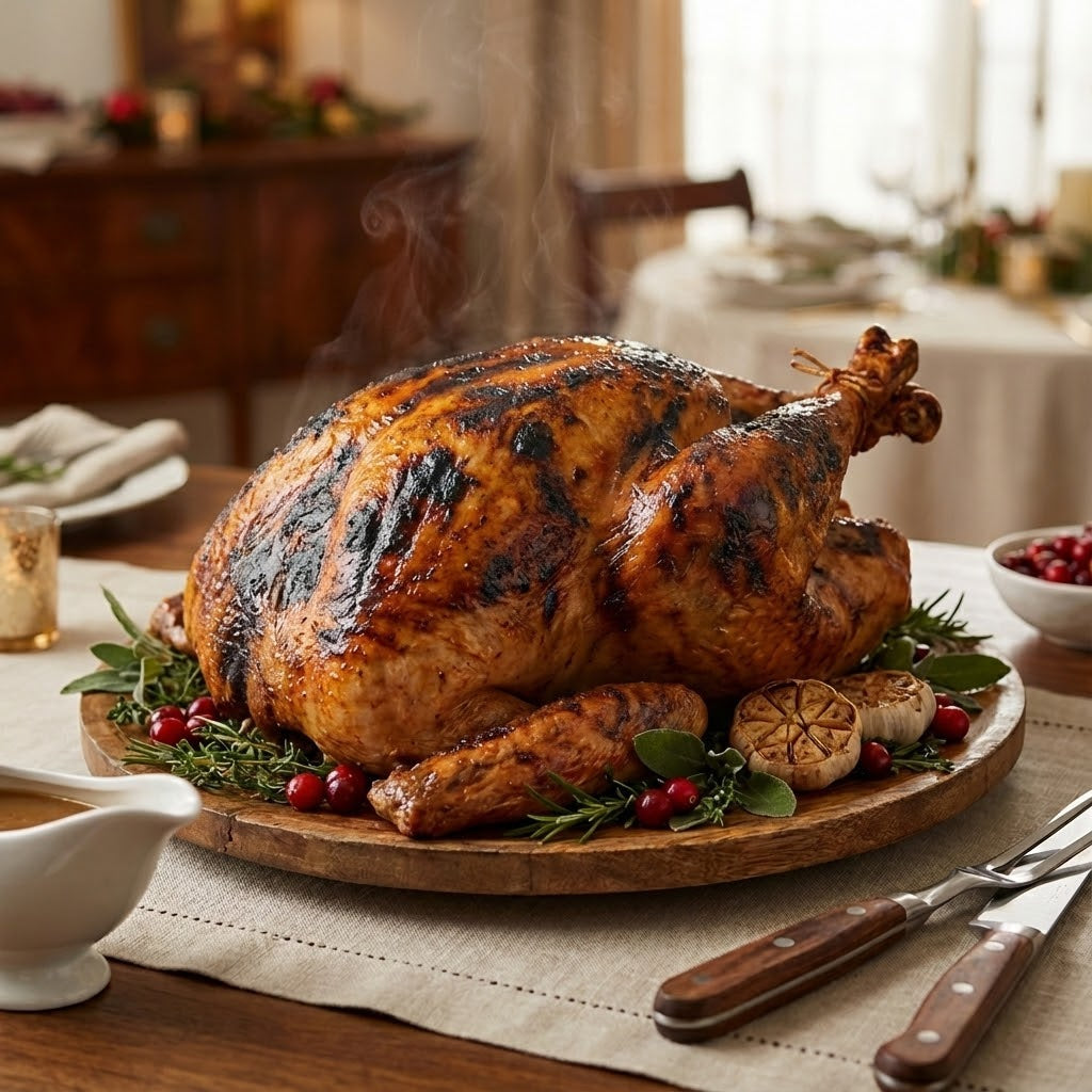 Halal Free-Range Whole Turkey – Fresh (4–6 kg)
